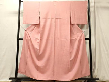 平和屋着物■上質な小紋　霞文　暈し染め　反端付き　正絹　逸品　CABL0548oy