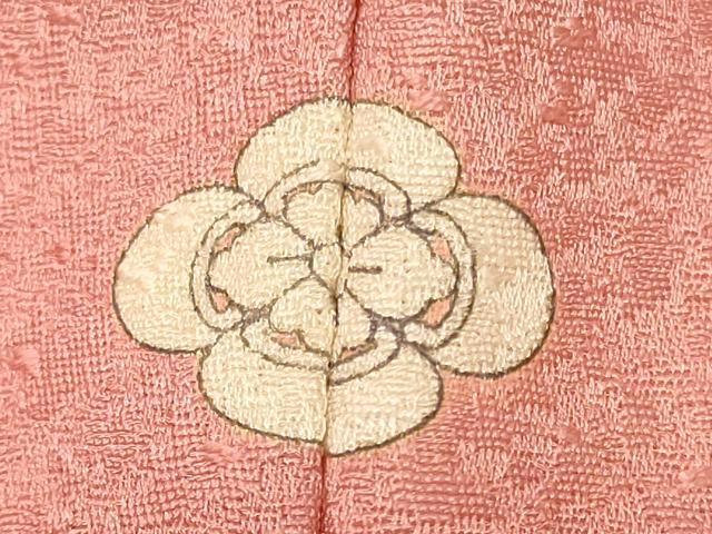 平和屋着物■上質な小紋　霞文　暈し染め　反端付き　正絹　逸品　CABL0548oy