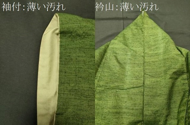平和屋着物■上質な紬　霞文　正絹　逸品　CABL0560oy
