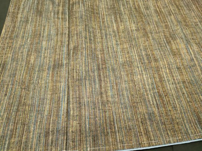 平和屋着物■上質な紬　縞　正絹　逸品　未使用　CABL0561oy