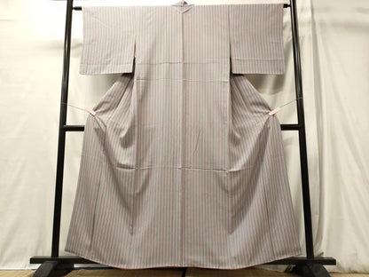 平和屋着物■上質な小紋　間道　正絹　逸品　CABL0571oy