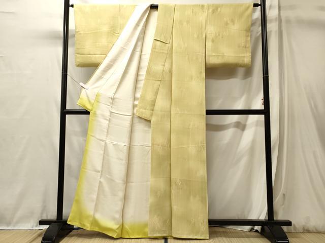平和屋着物■上質な小紋　樹林地紋　暈し染め　正絹　逸品　CABL0573oy