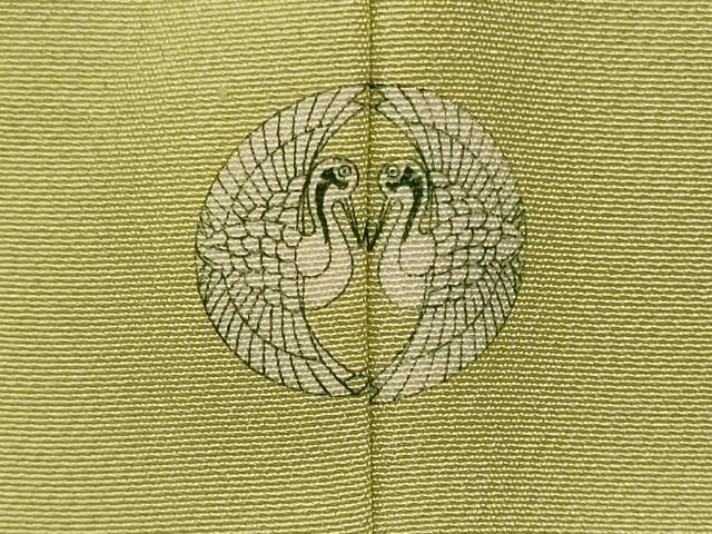 平和屋着物■上質な色無地　若芽色　ますいわ屋扱い　正絹　逸品　CABL0576oy