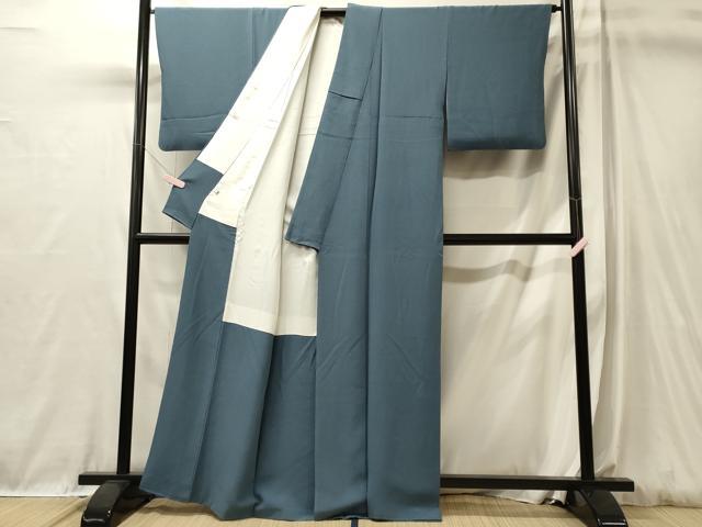 平和屋着物■上質な色無地　薄花色　正絹　逸品　CABL0579oy