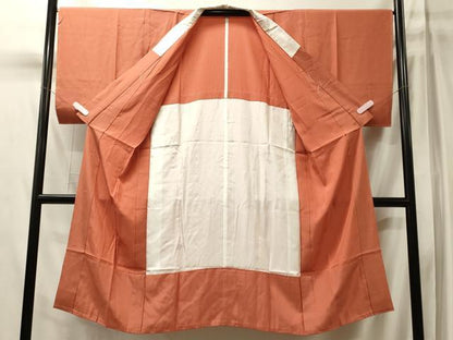 平和屋着物■長襦袢　無双仕立て　縞　正絹　逸品　未使用　CABL0589oy