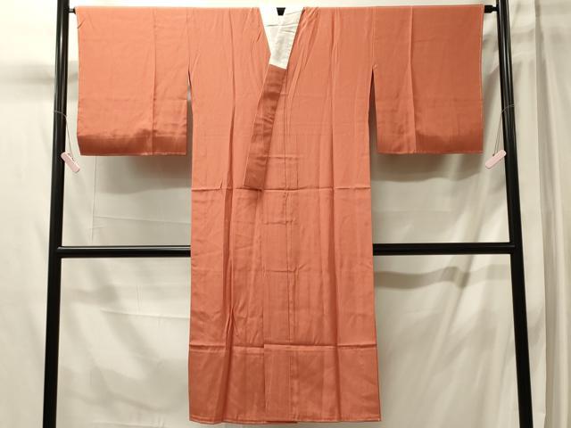 平和屋着物■長襦袢　無双仕立て　縞　正絹　逸品　未使用　CABL0589oy