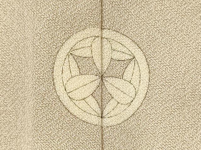 平和屋着物■豪華色留袖　刺繍　扇面尾長鳥花文　暈し染め　金糸　正絹　逸品　CABL0598oy