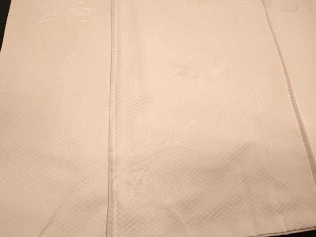 平和屋着物■上質な色無地　流線地紋　薄桜色　正絹　逸品　CABL0608oy