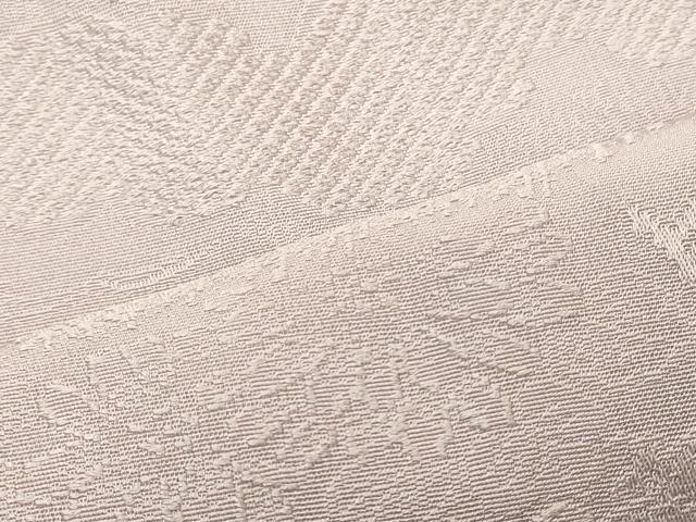 平和屋着物■上質な色無地　草花地紋　白藤色　正絹　逸品　CABL0624oy