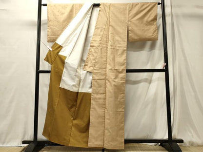 平和屋着物■本場染大島紬　抽象文　正絹　逸品　CABL0626oy