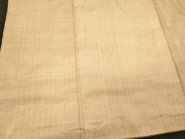 平和屋着物■本場染大島紬　抽象文　正絹　逸品　CABL0626oy