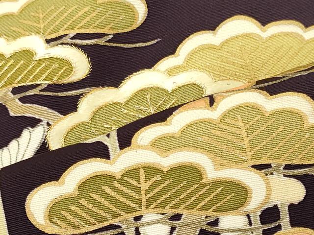 平和屋着物■豪華色留袖　作家物　松竹梅　金彩　正絹　逸品　CABL0627oy