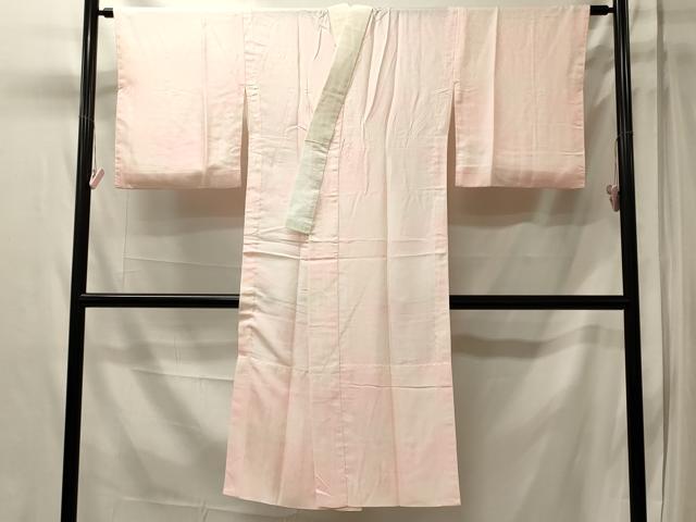 平和屋着物■長襦袢　無双仕立て　菊地紋　暈し染め　正絹　逸品　未使用　CABL0630oy