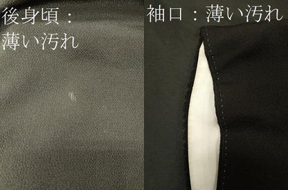 平和屋着物■豪華黒留袖　蔦の細道　深江芦舟　暈し染め　金彩　鬼しぼ縮緬　正絹　逸品　CABL0631oy