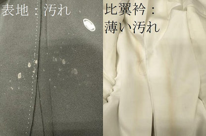 平和屋着物■豪華黒留袖　作家物　手描き　遠山枝松文　正絹　逸品　CABL0634oy