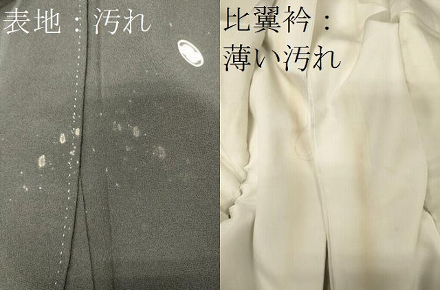 平和屋着物■豪華黒留袖　作家物　手描き　遠山枝松文　正絹　逸品　CABL0634oy