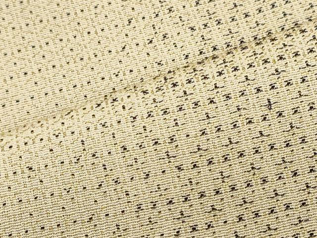 平和屋着物■上質な小紋　幾何学文　正絹　逸品　CABL0649oy