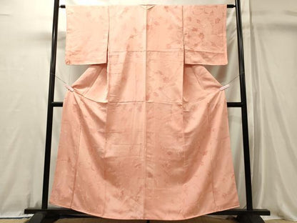 平和屋着物■上質な小紋　地紋起こし　南天文　暈し染め　正絹　逸品　未使用　CABL0659oy