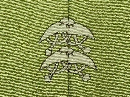 平和屋着物■上質な色無地　若苗色　正絹　逸品　未使用　CABL0679oy