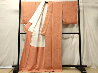 平和屋着物■上質な小紋　辻が花地紋　正絹　逸品　CABL0681oy