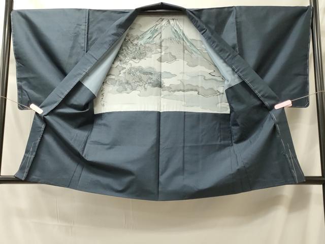 平和屋着物■男性　本場大島紬　アンサンブル　80亀甲　総詰め　正絹　逸品　未使用　CABL0686oy