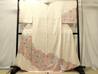 平和屋着物■訪問着　辻が花　正絹　逸品　CABL0690oy