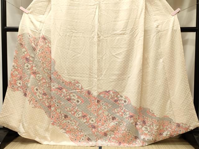 平和屋着物■訪問着　辻が花　正絹　逸品　CABL0690oy