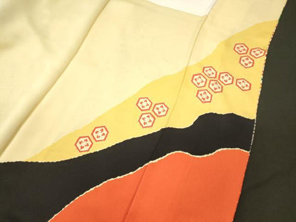平和屋着物■豪華振袖　吉祥菊文　金彩　正絹　逸品　CABL0695oy