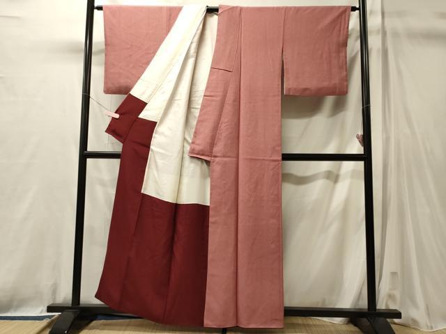 平和屋着物■江戸小紋　青海波　正絹　逸品　CABL0711oy
