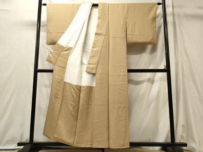 平和屋着物■伝統工芸師　服部光擴　江戸小紋　鮫小紋柄　正絹　逸品　CABL0719oy