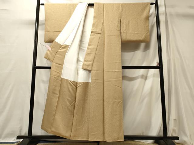 平和屋着物■伝統工芸師　服部光擴　江戸小紋　鮫小紋柄　正絹　逸品　CABL0719oy