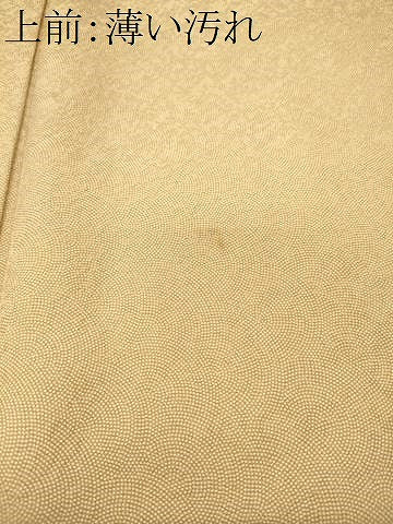 平和屋着物■伝統工芸師　服部光擴　江戸小紋　鮫小紋柄　正絹　逸品　CABL0719oy
