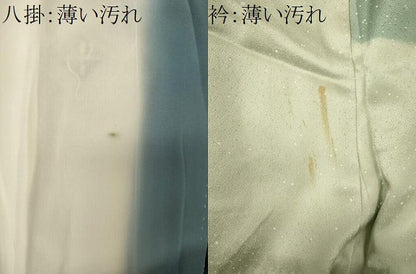 平和屋着物■訪問着　刺繍　菱花文　暈し染め　正絹　逸品　CABL0722oy
