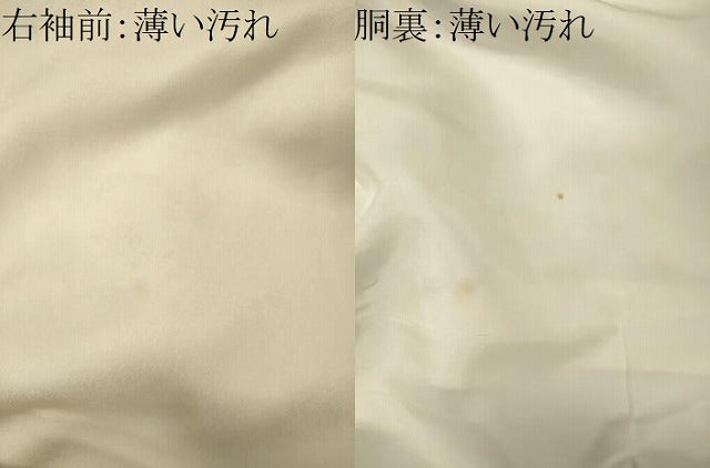 平和屋着物■訪問着　手描き　草花文　暈し染め　正絹　逸品　未使用　CABL0727oy