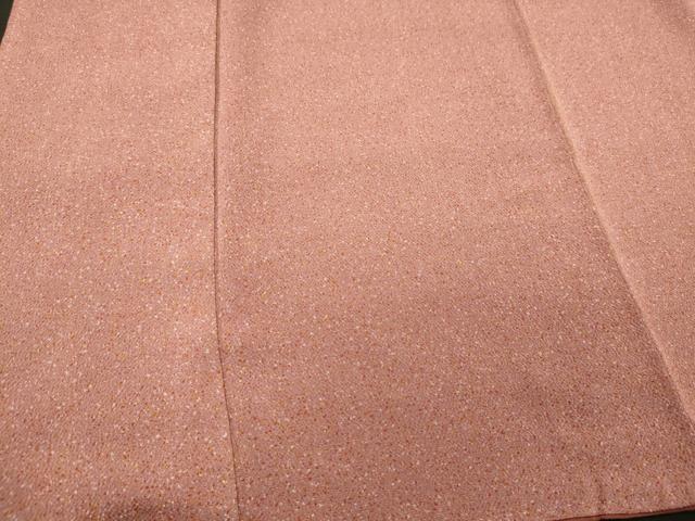 平和屋着物■上質な小紋　霞文　鬼しぼ縮緬　正絹　逸品　CABL0739oy