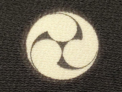 平和屋着物■豪華黒留袖　刺繍　飛鶴松葉吉祥文　金彩　正絹　逸品　CABL0752oy