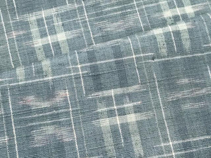 平和屋着物■上質な紬　絣文様　正絹　逸品　CABL0757oy