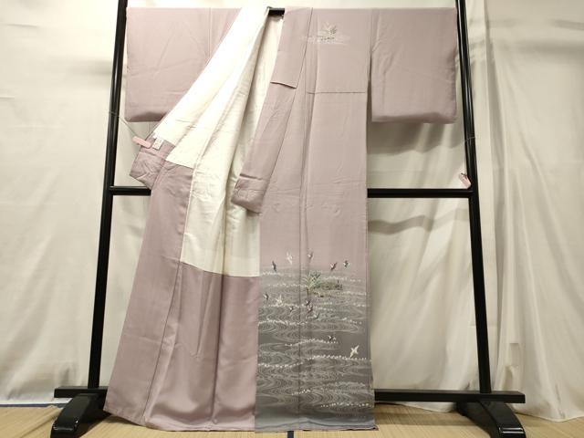 平和屋着物■豪華振袖　作家物　流水飛鳥文　暈し染め　正絹　逸品　CABL0772oy