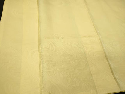 平和屋着物■上質な色無地　流水地紋　蒸栗色　正絹　逸品　CABL0776oy