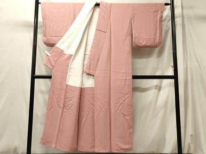 平和屋着物■上質な色無地　虹色　正絹　逸品　CABL0778oy