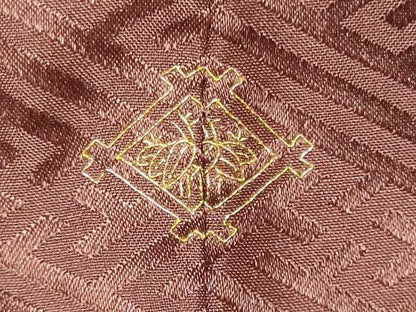 平和屋着物■豪華色留袖　刺繍　孔雀丸文　金彩　正絹　逸品　CABL0797oy