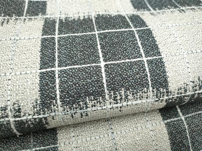 平和屋着物●八寸名古屋帯　変わり市松文様　正絹　逸品　CABL0829hy