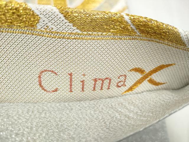平和屋着物●六通柄袋帯　Clima　幾何学文様　金糸　逸品　CABL0887hy