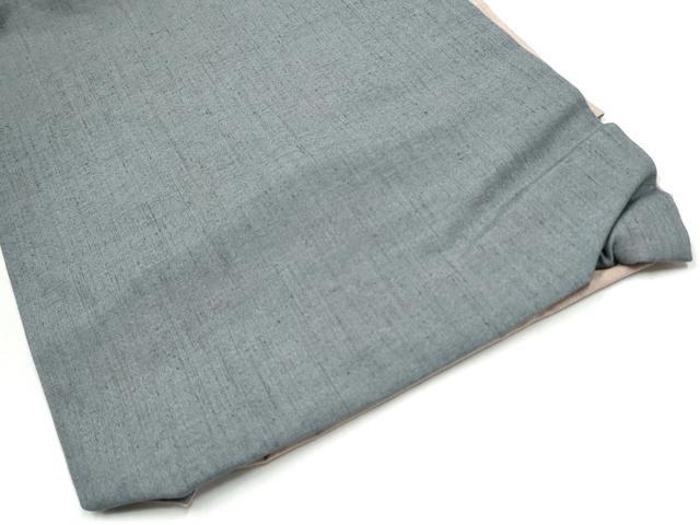 平和屋着物●太鼓柄袋帯　紬地　魚　風景文　正絹　逸品　CABL0893hy