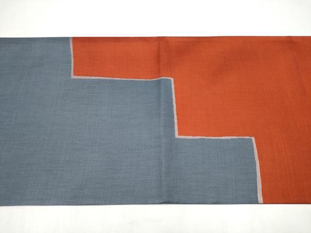 平和屋着物●両方向　太鼓柄袋帯　華宝　正絹　逸品　CABL0950hy