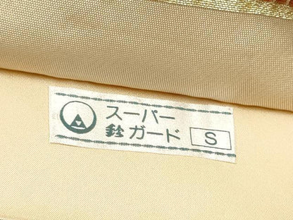 平和屋着物●西陣の名門　本家加納　六通柄袋帯　唐織　花筏文　金糸　鈴乃屋扱い　正絹　逸品　CABL0964hy
