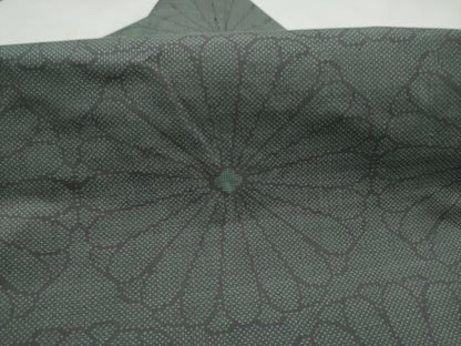 平和屋着物●全通柄　九寸名古屋帯　本場大島紬地　菊　正絹　逸品　CABL0985hy