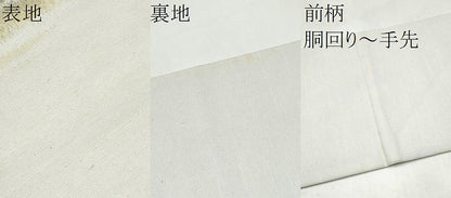 平和屋着物●九寸名古屋帯　作家物　浜紬　手描き　風景文　正絹　逸品　CABL0992hy