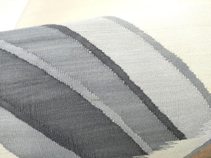 平和屋着物●明綴れ　九寸名古屋帯　幾何学文様　正絹　逸品　CABL1003hy