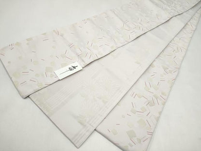 平和屋着物●両面　半幅帯　色紙重ね文　CABL1088hy